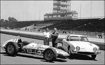 Roger Ward on the Track