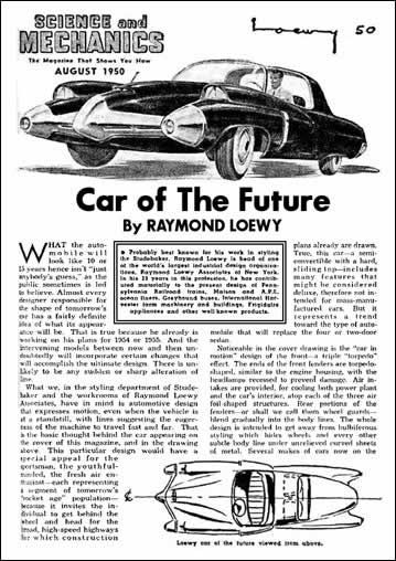 Car of The Future Article